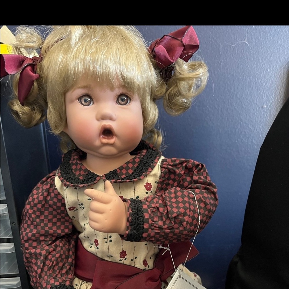 Antique porcelain doll